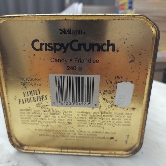 Vintage Neilson Crispy Crunch at the Circus Candy Tin - Picture 6 of 9